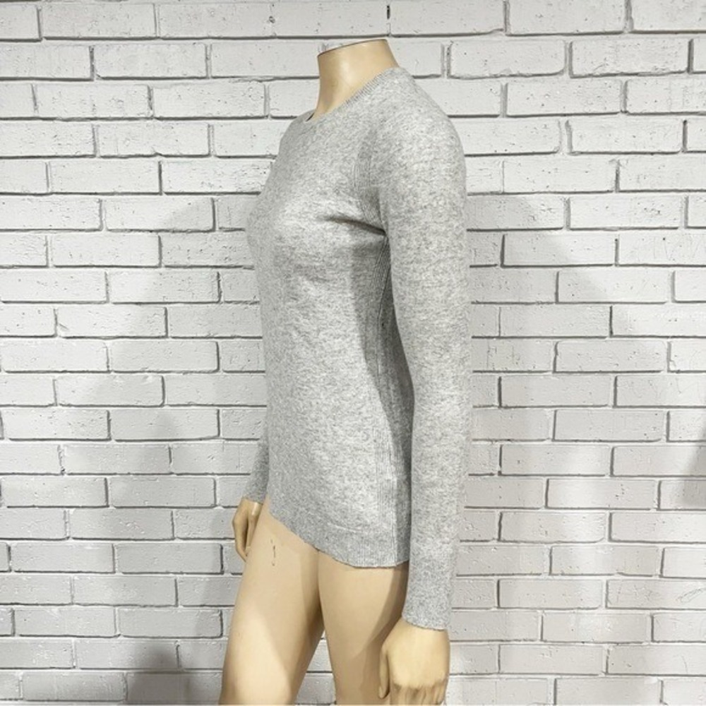 Banana Republic Italian Yarn Filpucci Crewneck Sweater Gray XS Slim Fit Classic - Picture 5 of 10
